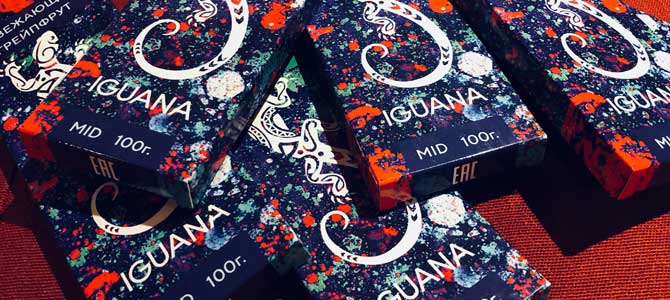 Табак «IGUANA»: сочно и комфортно