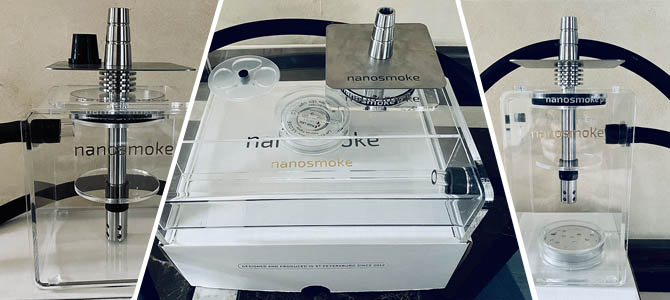Современные кальяны nanosmoke pro: модели cube, one, box