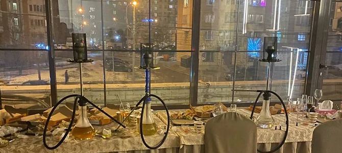 Кальянный кейтеринг — это выездной лаундж-бар