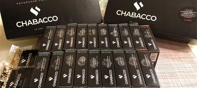 Chabacco: большой обзор новых вкусов